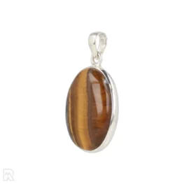 Tiger Eye Silver Pendant from India with item number 19743