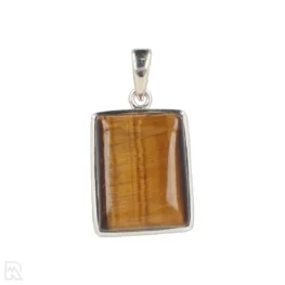 Tiger Eye Silver Pendant from India with item number 19745