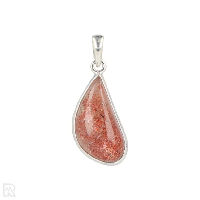 Zonnesteen Zilveren Hanger uit India met artikelnummer 19757