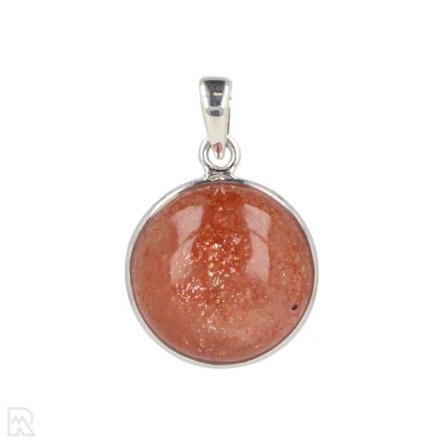 Zonnesteen Zilveren Hanger uit India met artikelnummer 19759
