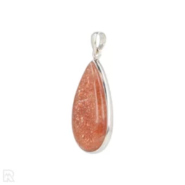 Zonnesteen Zilveren Hanger uit India met artikelnummer 19760