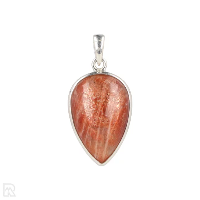 Zonnesteen Zilveren Hanger uit India met artikelnummer 19762