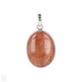Zonnesteen Zilveren Hanger uit India met artikelnummer 19765