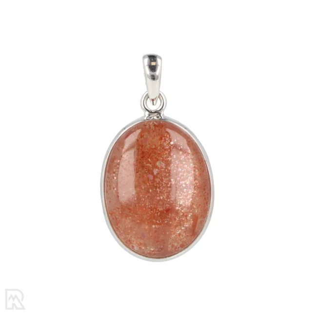 Zonnesteen Zilveren Hanger uit India met artikelnummer 19765