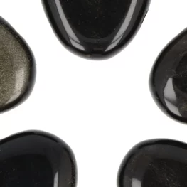 Goud Obsidiaan Doorboorde Hanger uit China met artikelnummer 5971