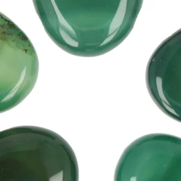 Groene Agaat Doorboorde Hanger uit China met artikelnummer 5978