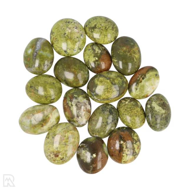Grüne Opal-Handsteine