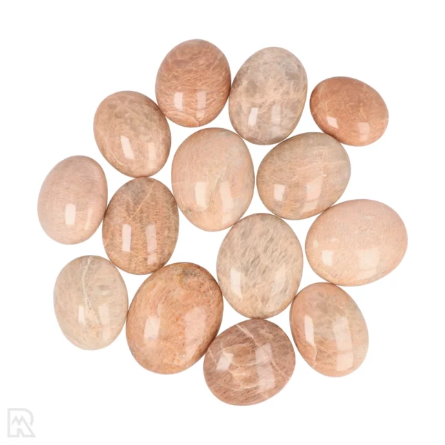 Pink Moonstone Handstones