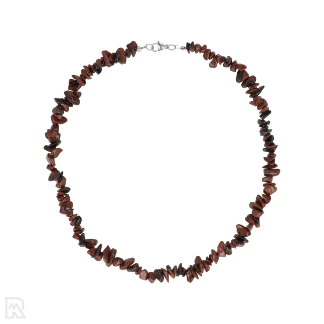 Mahonie Obsidiaan Splitketting uit China met artikelnummer 9319
