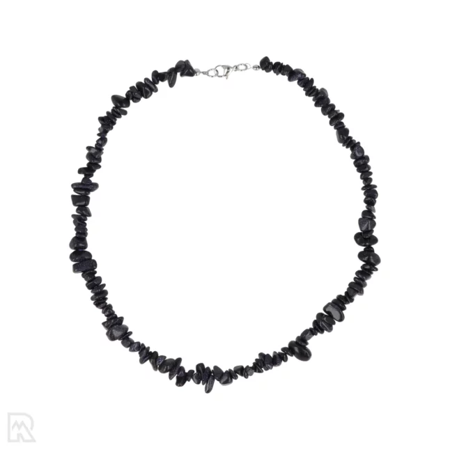 Blauwe Goudsteen Splitketting uit China met artikelnummer 9342
