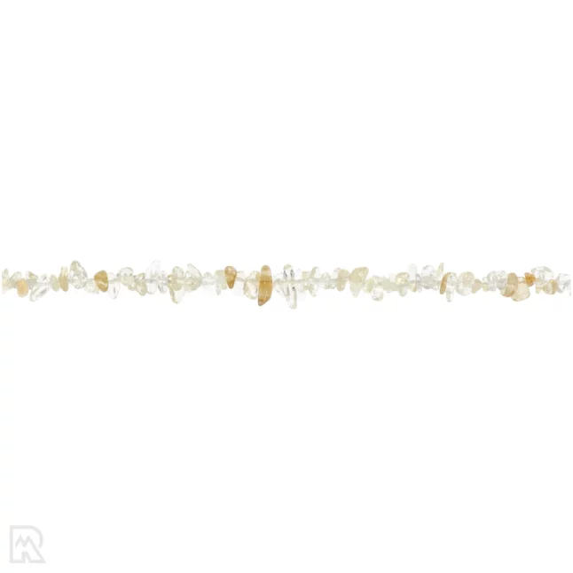 Citrien – Gebrande Amethist Splitketting - Afbeelding 2
