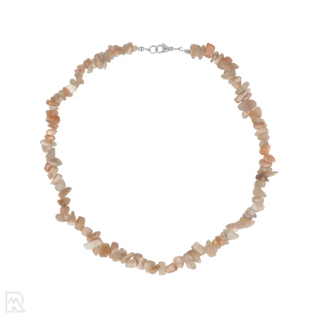 Roze Maansteen Splitketting uit China met artikelnummer 9356