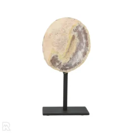Agate Geode on Stand from Brazil with item number 19791