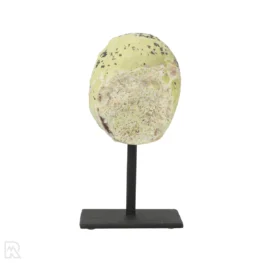 Agate Geode on Stand from Brazil with item number 19804