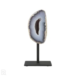 Agate Geode on Stand from Brazil with item number 19805