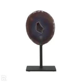 Agate Geode on Stand from Brazil with item number 19809