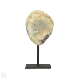 Agate Geode on Stand from Brazil with item number 19818