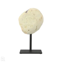 Agate Geode on Stand from Brazil with item number 19819