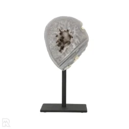 Agate Geode on Stand from Brazil with item number 19820