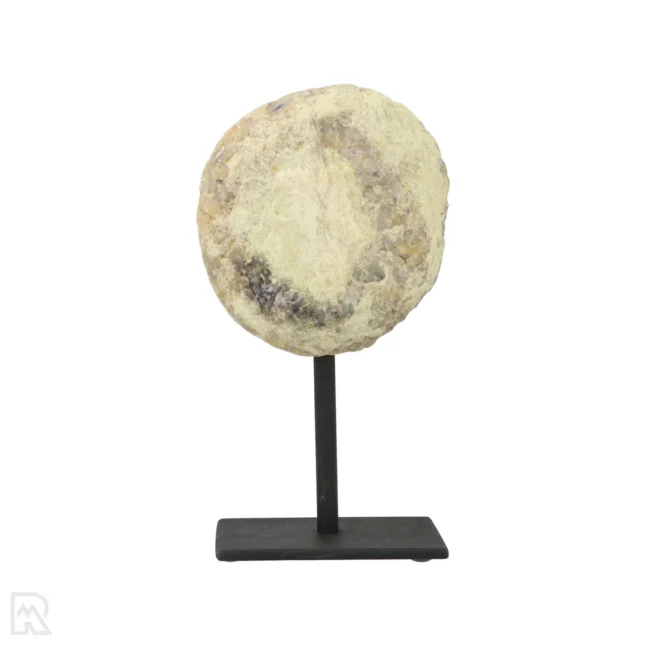 Agate Geode on Stand from Brazil with item number 19823