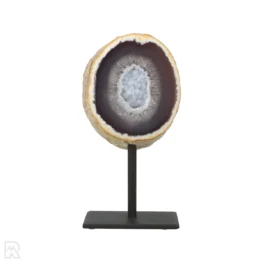 Achat-Geode auf Ständer aus Brasilien mit der Artikelnummer 19827
