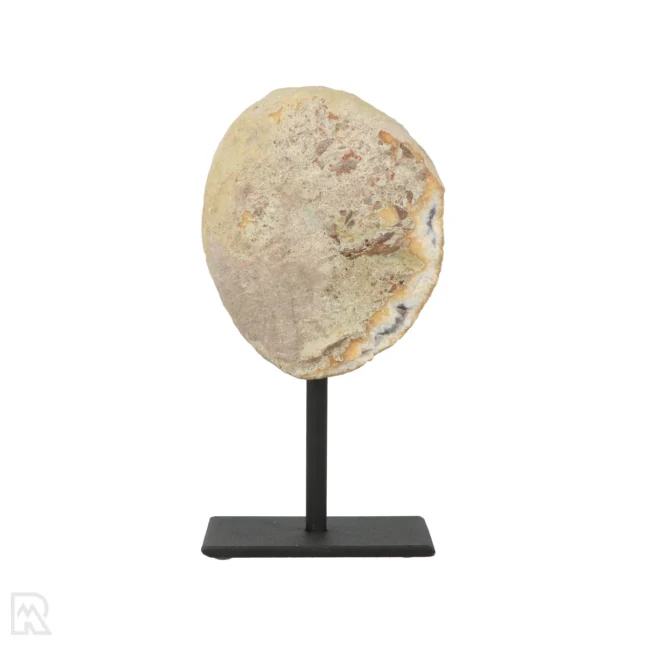 Agate Geode on Stand from Brazil with item number 19827