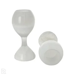 Selenite Tea Light Holder - Chalice | 15 cm