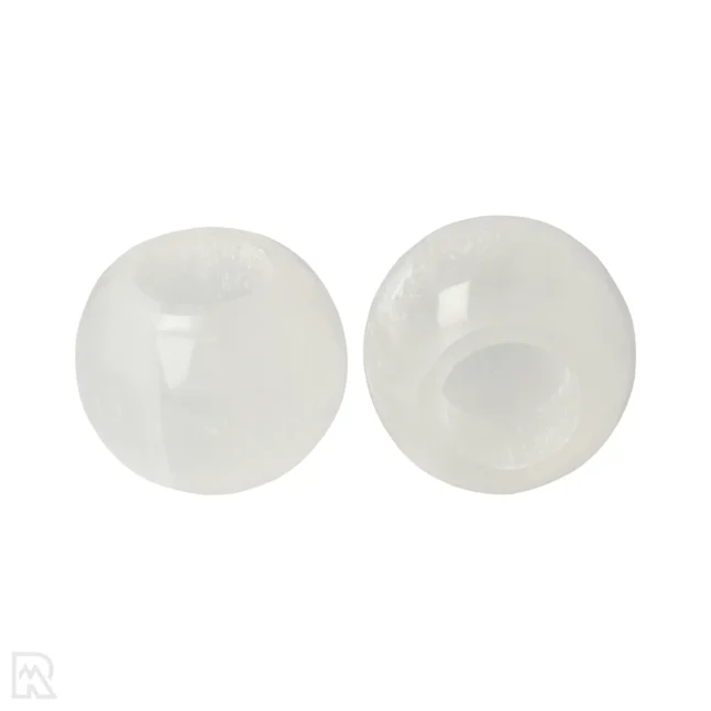 Selenite Tea Light Holder - Sphere