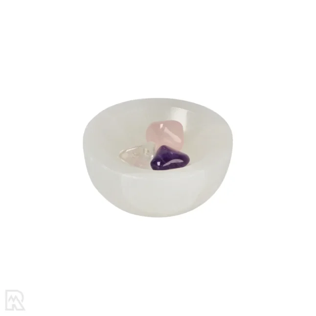 Selenite Bowl - Round | 6 cm