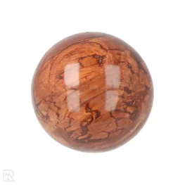 Versteinerte Holzkugel aus Madagaskar mit der Artikelnummer 19980