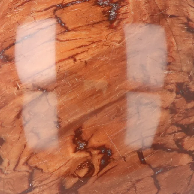 Versteinerte Holzkugel aus Madagaskar mit der Artikelnummer 19980