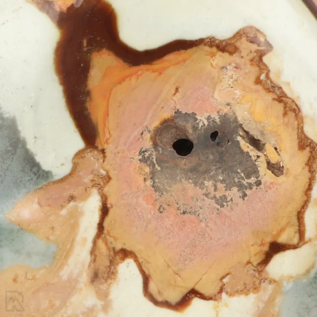 Polychrome Jasper Single-Sided Polished from Madagascar with item number 20019