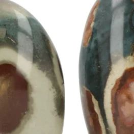 Polychrome Jaspisskulpturen aus Madagaskar mit der Artikelnummer 20035