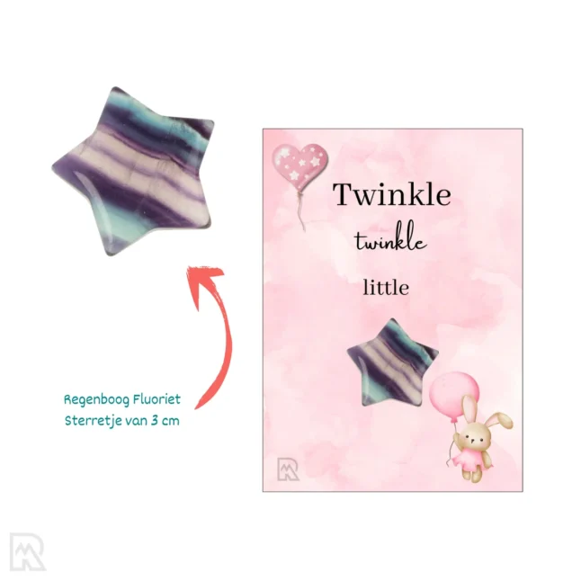 Fluoriet Twinkle Meisje - Verkoopzakje