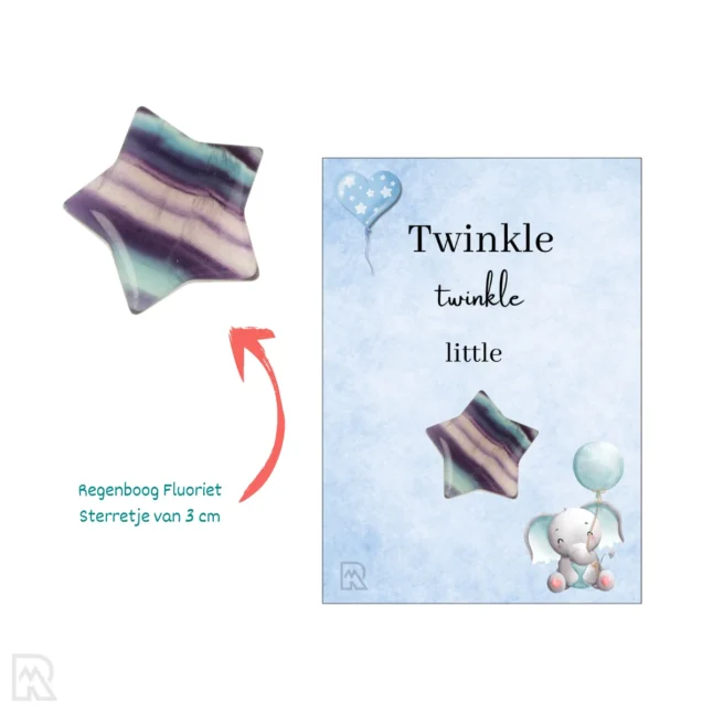 Fluoriet Twinkle Jongen - Verkoopzakje
