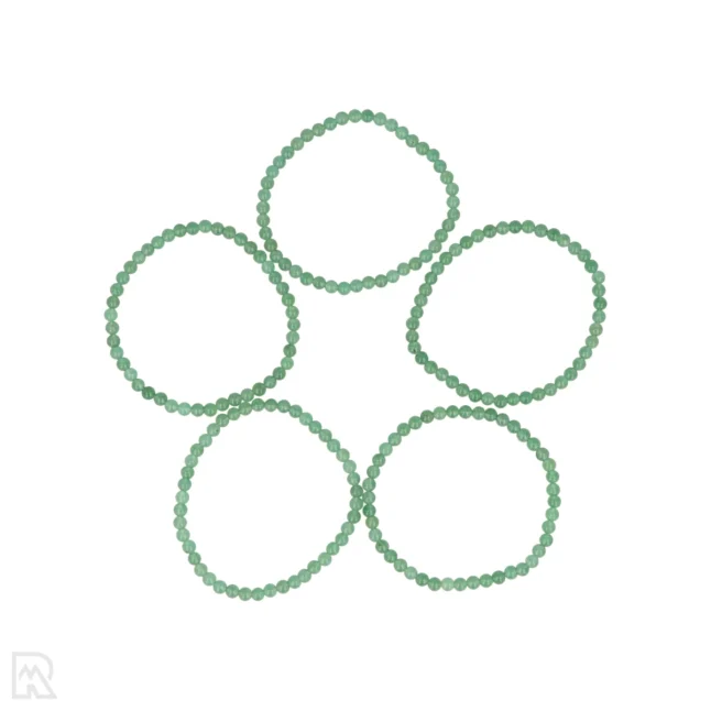 Groene Aventurijn Kogelarmband uit China met artikelnummer 8222
