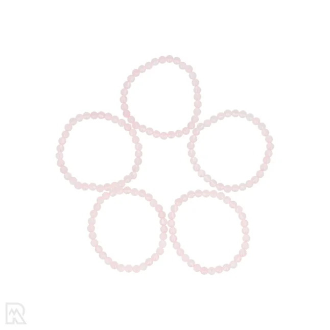 Rose Quartz Children's Bracelet from China with item number 8353