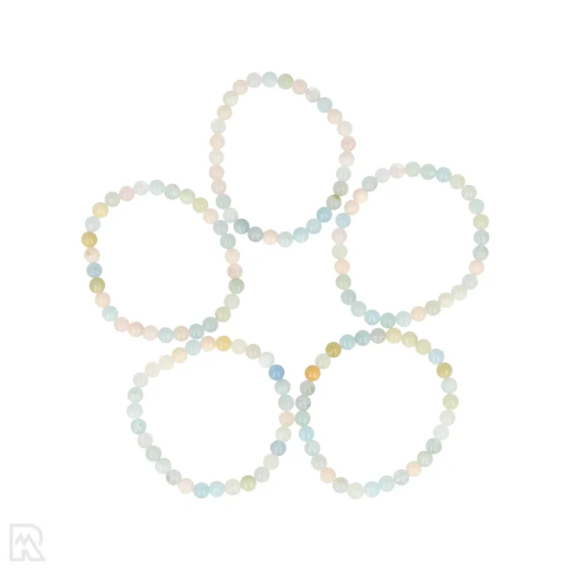 Morganite Ball Bracelet | Extra - 6 mm