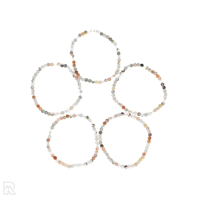 Quarz-Mix-Kugel-Armband aus China mit der Artikelnummer 8408