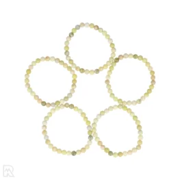Lantiaanse Jade - Serpentijn Kogelarmband uit China met artikelnummer 8431
