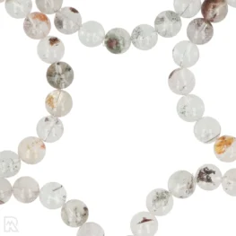 Lodoliet - Kwarts met Insluitingen Kogelarmband uit China met artikelnummer 8475