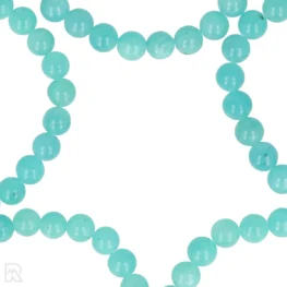 Amazoniet Kogelarmband uit China met artikelnummer 8535