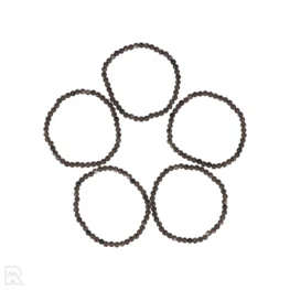 Zilver Obsidiaan Kogelarmband uit China met artikelnummer 8537