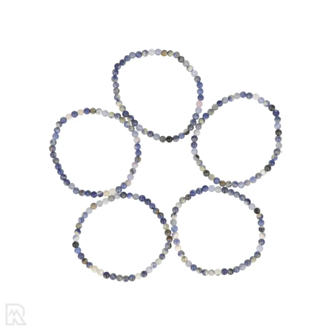 Sodalith-Kugel-Armband | A/B - 4 mm
