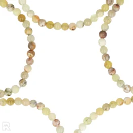 Gele Opaal Kogelarmband uit China met artikelnummer 8589