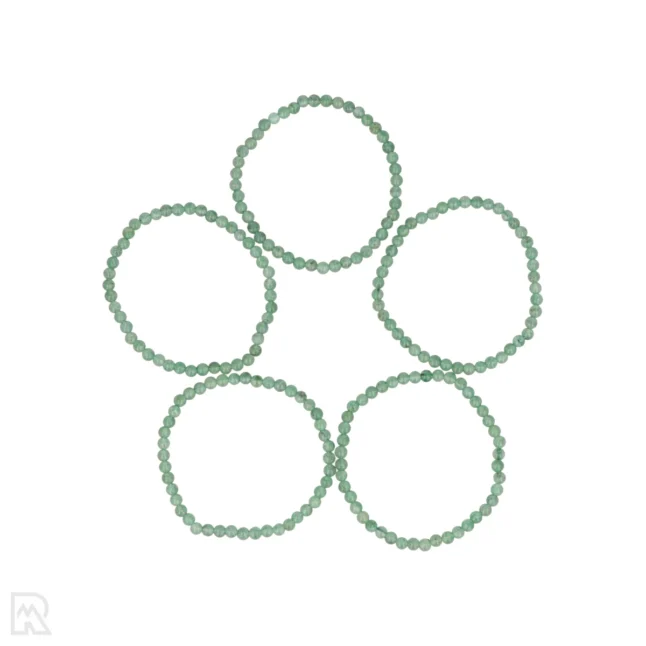 Groene Aventurijn Kogelarmband uit China met artikelnummer 8601