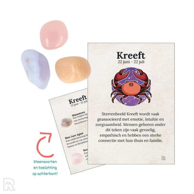 Kreeft - Sterrenbeeld Verkoopzakje