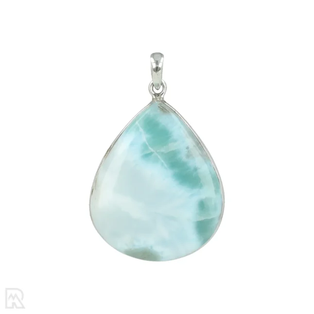 Larimar Silver Pendant