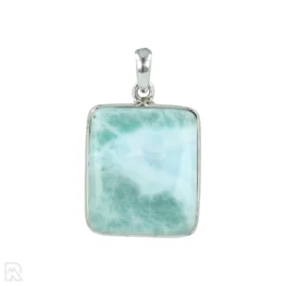 Larimar Zilveren Hanger