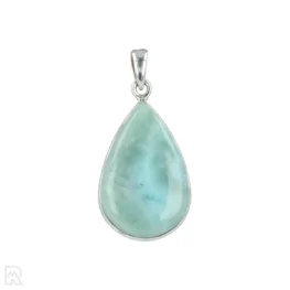 Larimar Zilveren Hanger